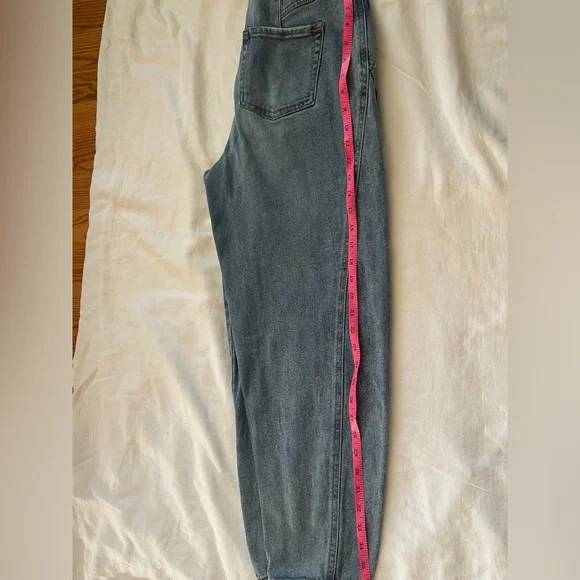 BALLOON Women's Blue Jeans with Pink Stripe - Picture 8 of 14